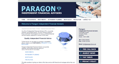 Desktop Screenshot of paragon-ifa.co.uk